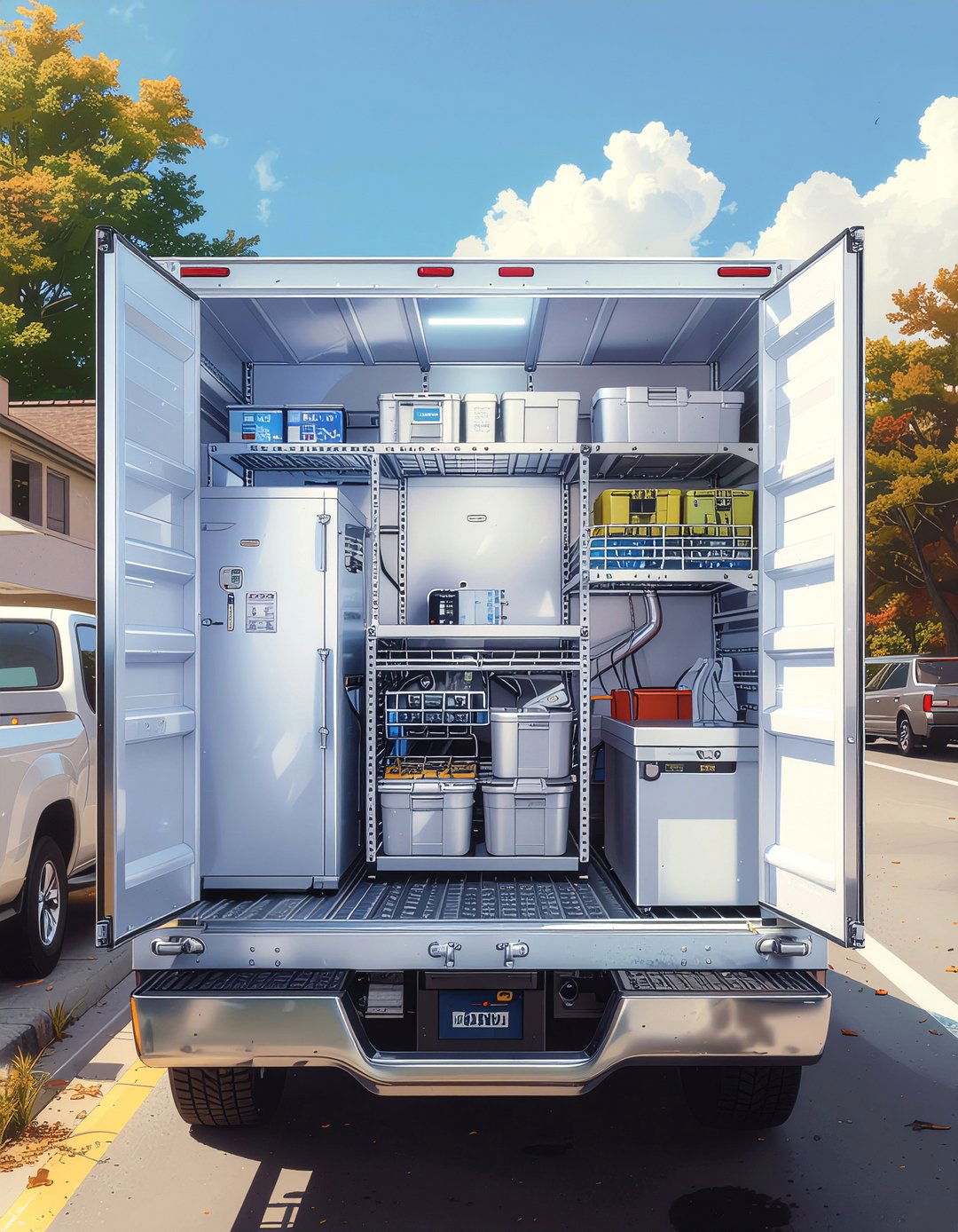 Refrigeration Storage Systems - 24 Truck Bed Storage Ideas