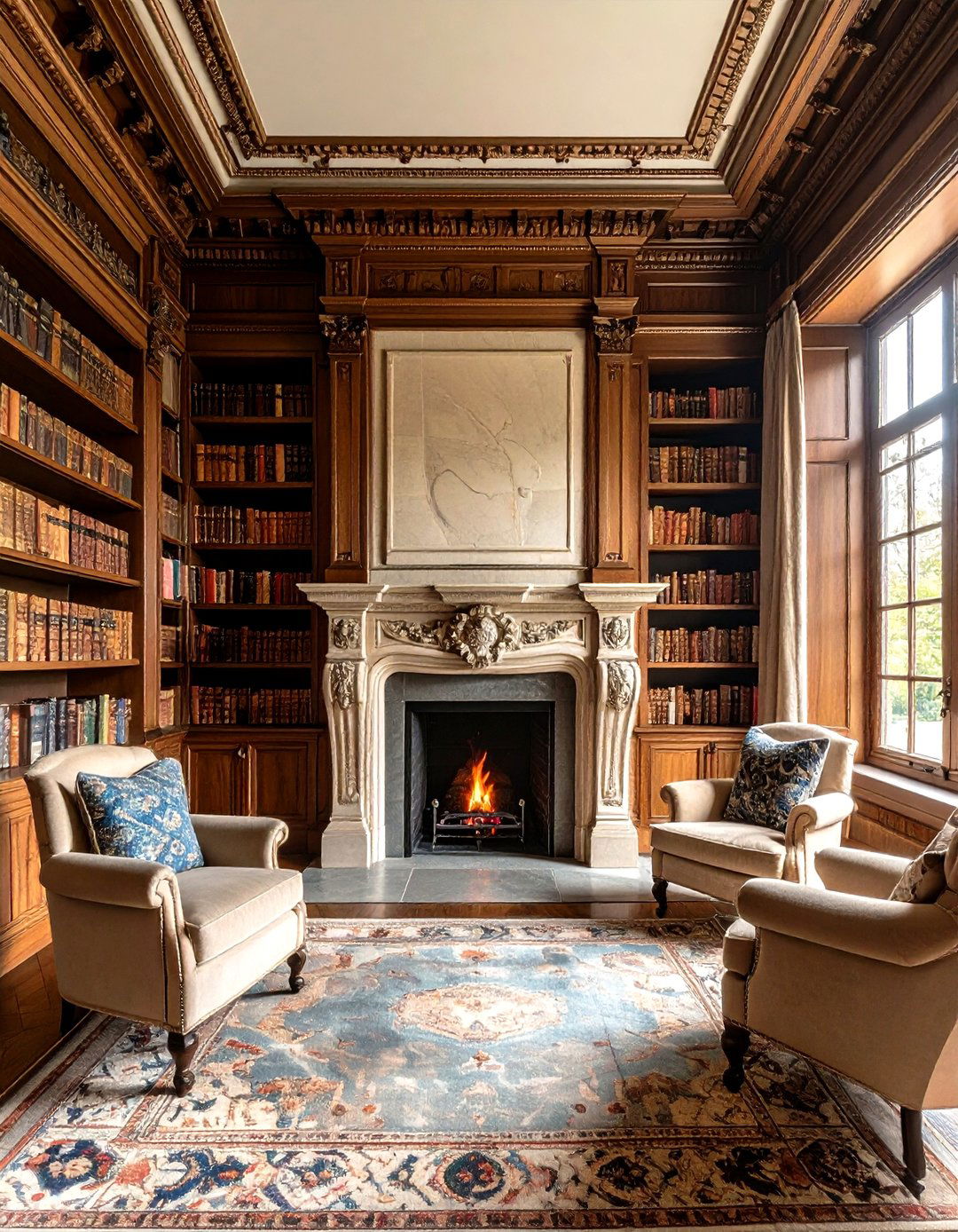 Regency Era Stone Fireplace Surrounds - 24 Traditional Fireplaces