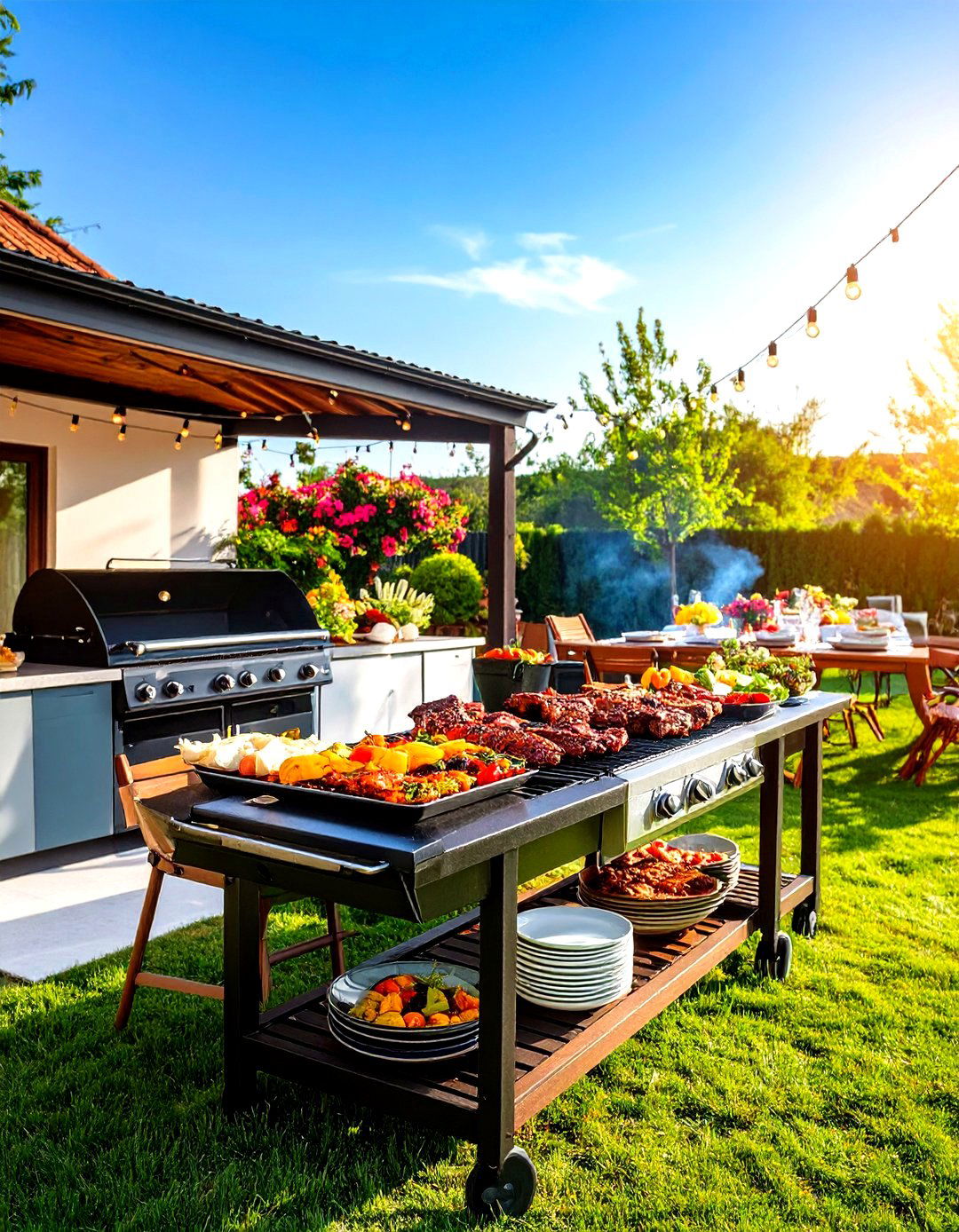 Regional BBQ Station - 24 Wedding Food Ideas