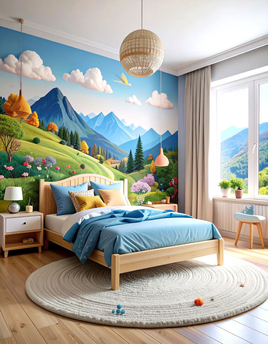 Removable Wall Murals - 24 Wall Covering Ideas