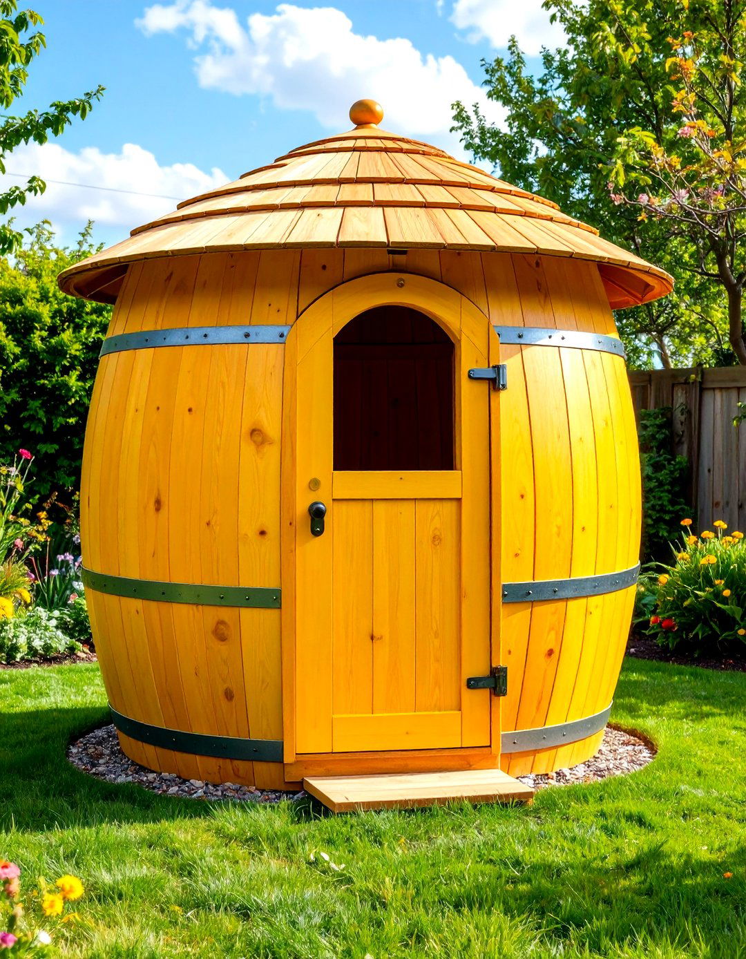 Repurposed Barrel House - 24 Duck House Ideas
