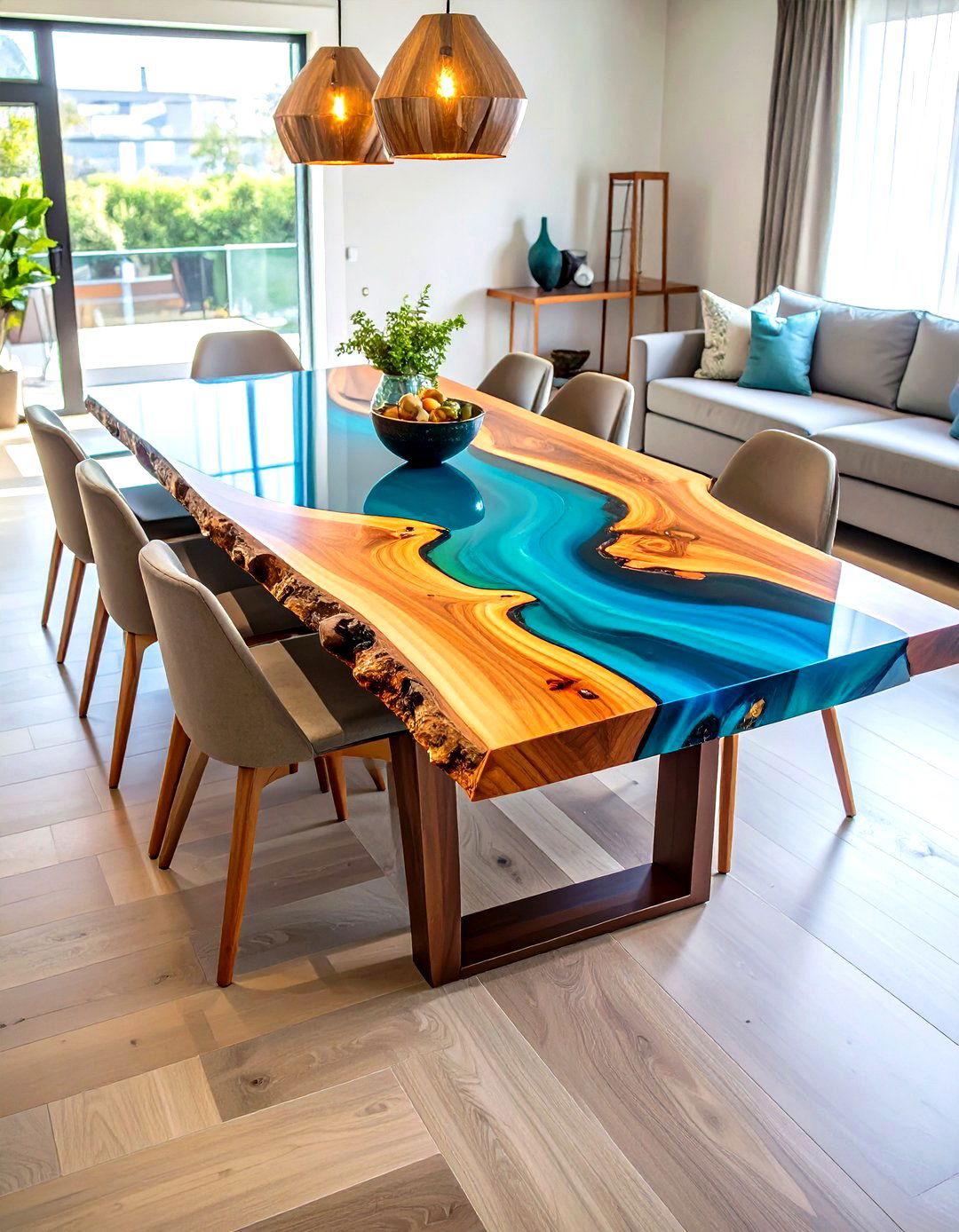 Resin River Tables - 24 Table Design Ideas