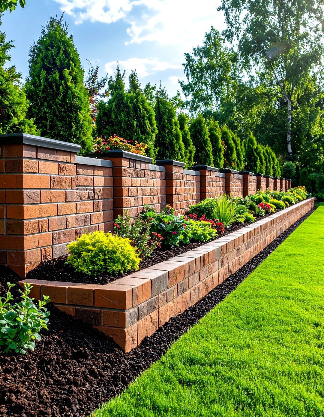 Retaining Wall Solutions - 24 Brick Landscaping Ideas