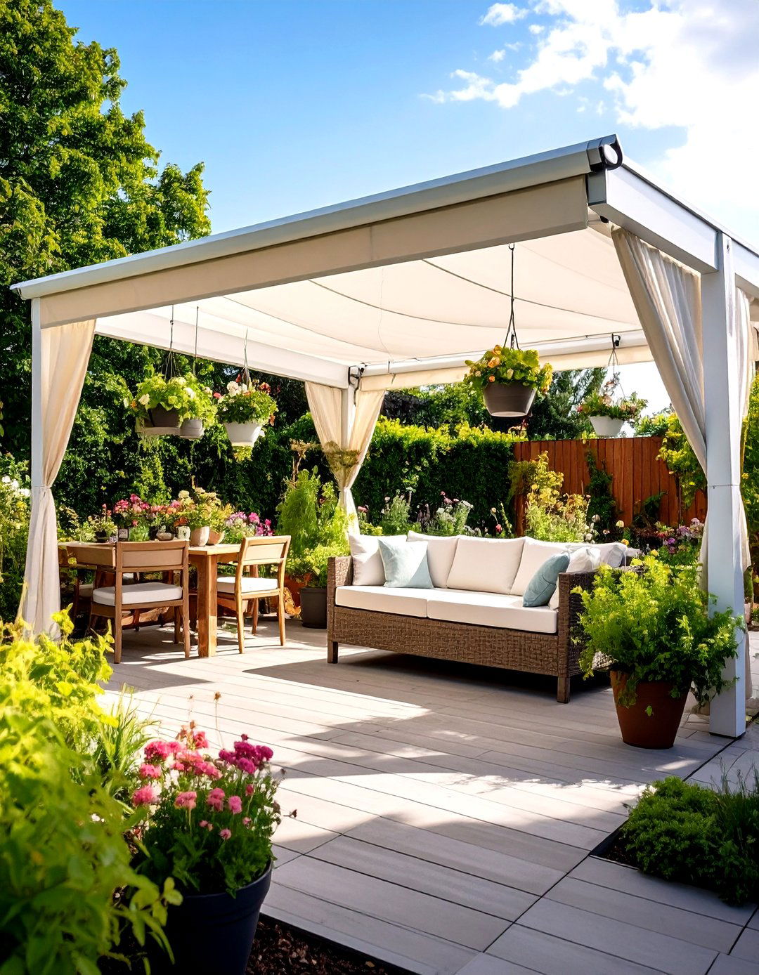 Retractable Canopy Enclosed Garden - 24 Enclosed Garden Ideas