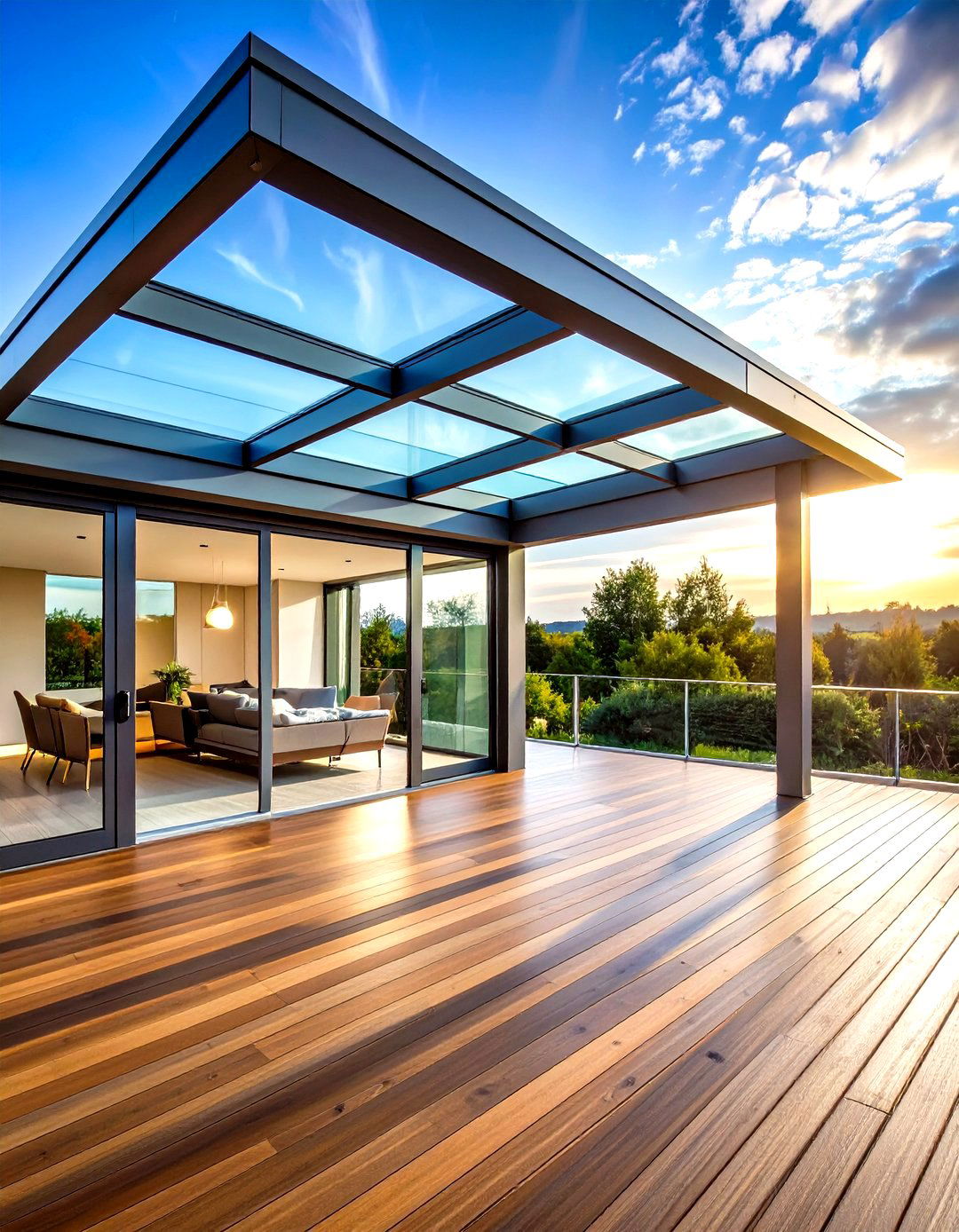 Retractable Glass Roof Systems - 24 Deck Roof Ideas