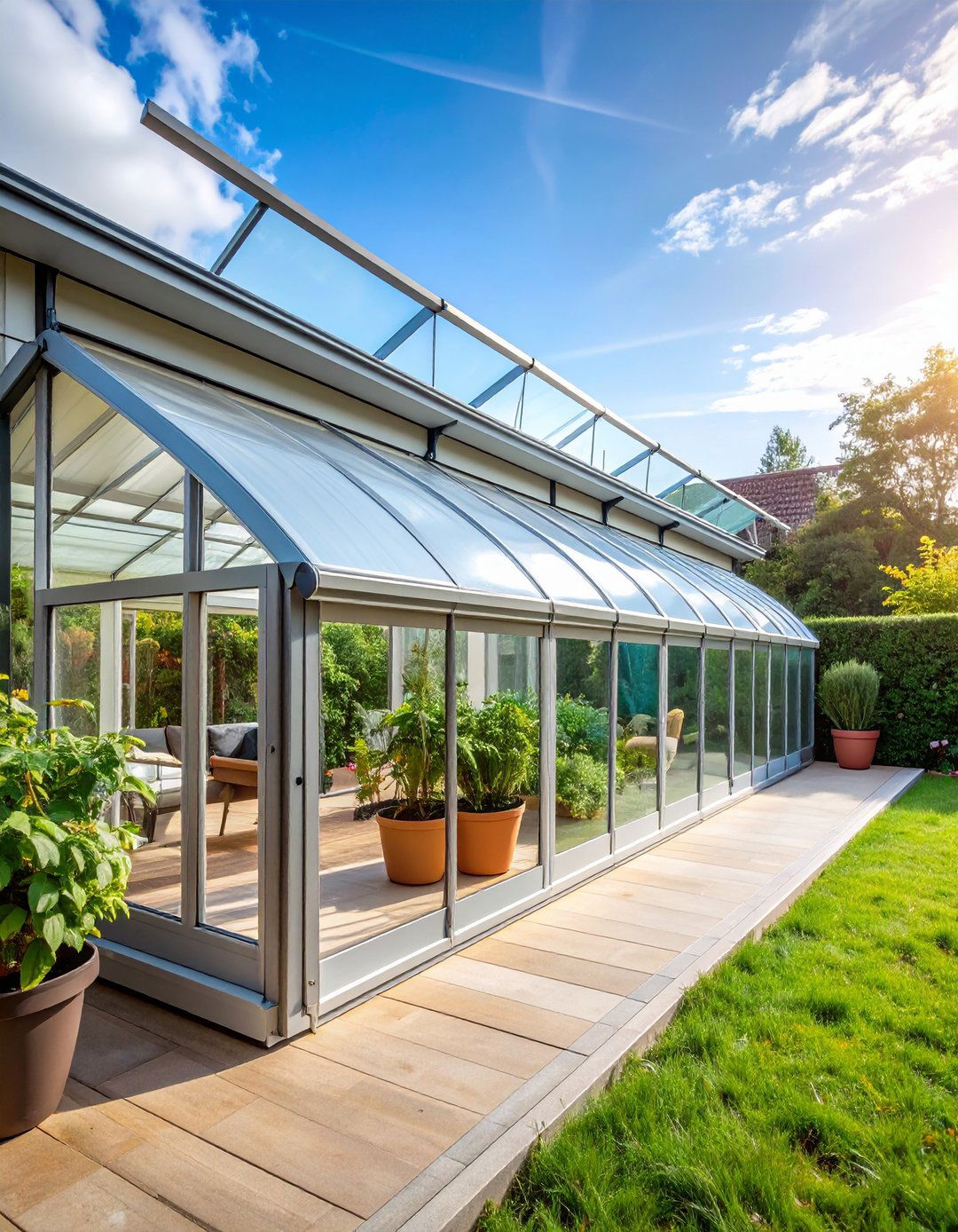 Retractable Porch Greenhouse - 24 Porch Greenhouse Ideas