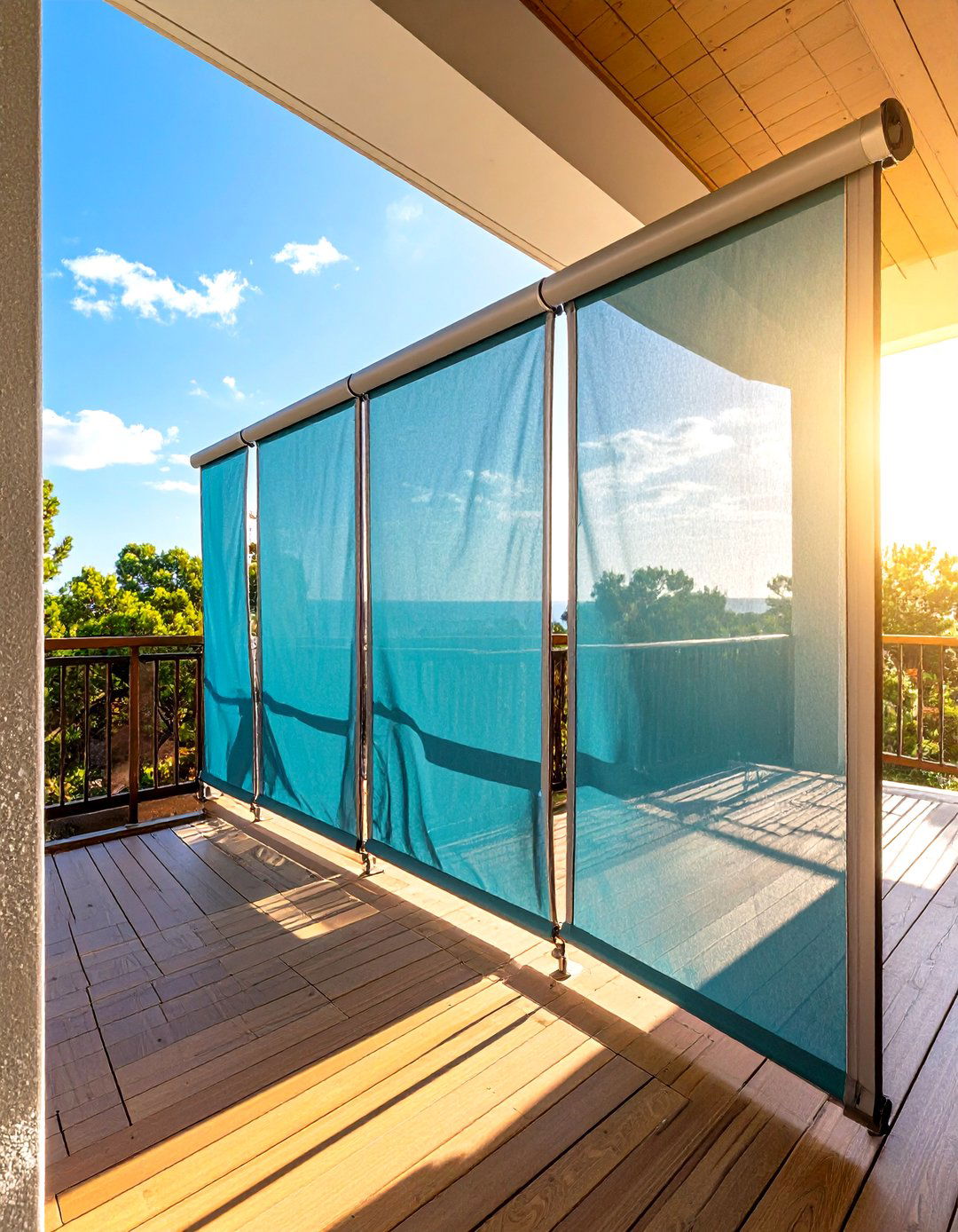 Retractable Privacy Screens - 24 Temporary Fence Ideas
