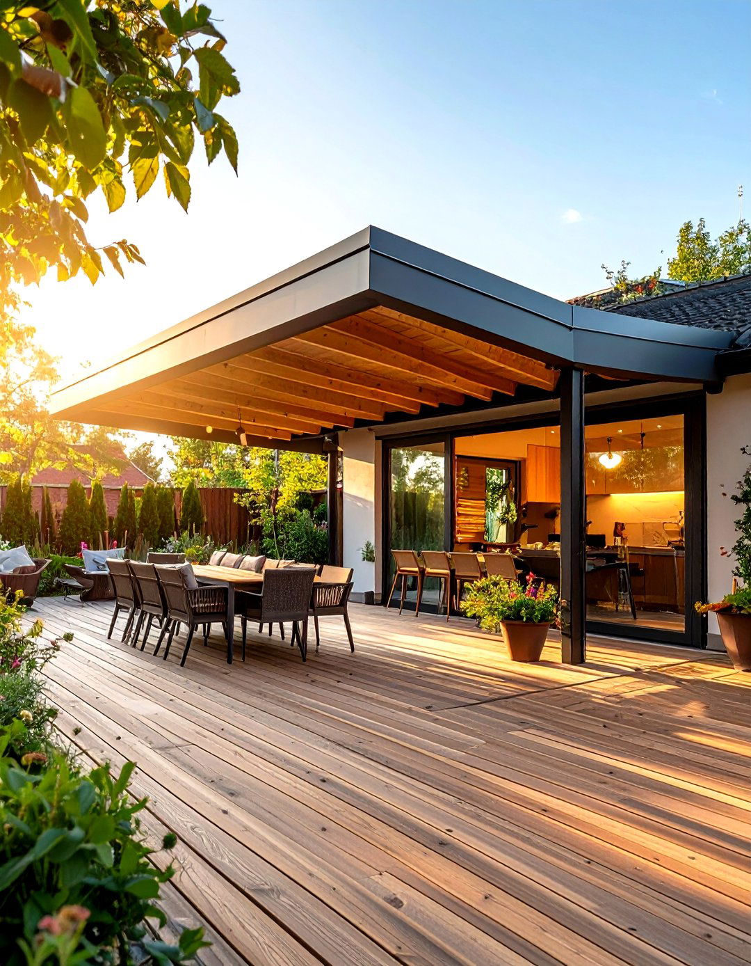 Retractable Roof Gable System - 24 Gable Patio Roof Design Ideas