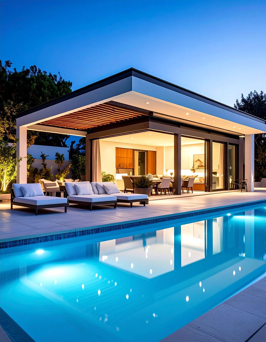 Retractable Roof Pool Gazebo - 24 Pool Gazebo Ideas