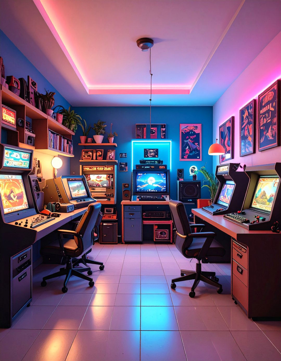 Retro Gaming Nostalgia Room - 24 Gamer Girl Room Ideas