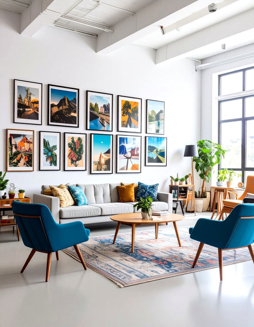 Retro Poster Collection Galleries - 24 Office Wall Decor Ideas