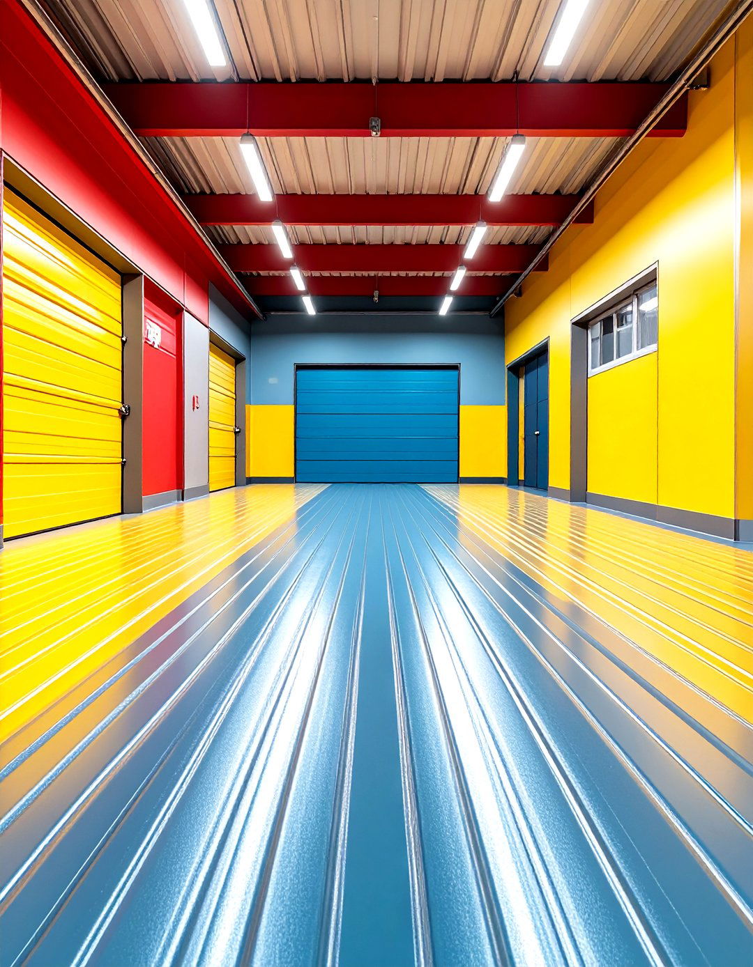 Ribbed Pattern Floor Coverings - 24 Garage Flooring Ideas