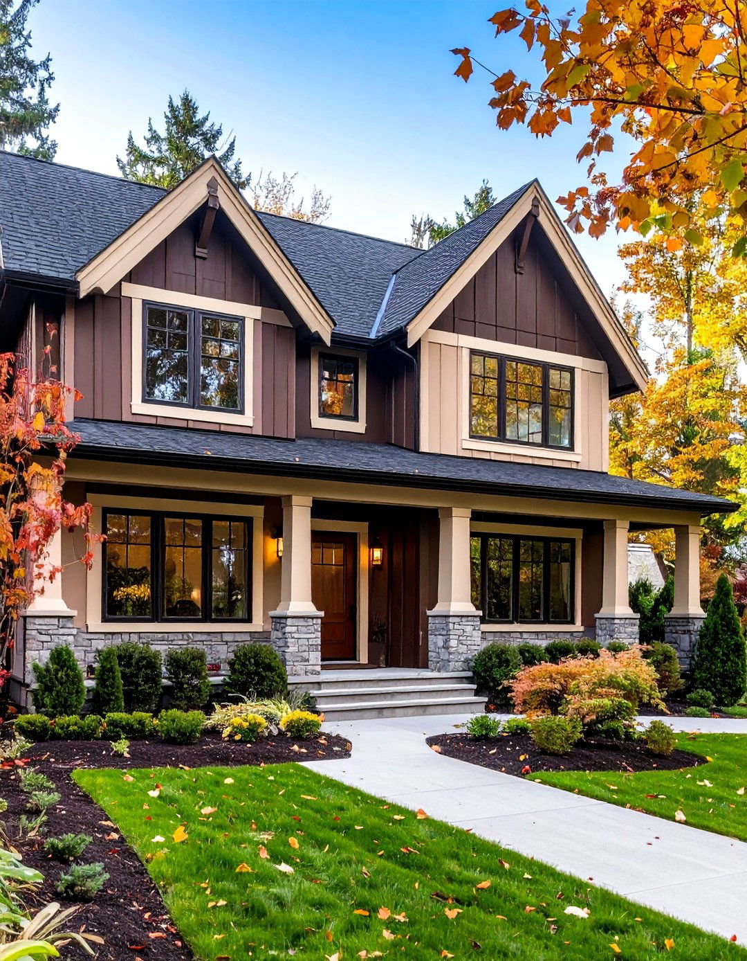 Rich Espresso Luxury Warmth - 24 Board and Batten Siding Colors