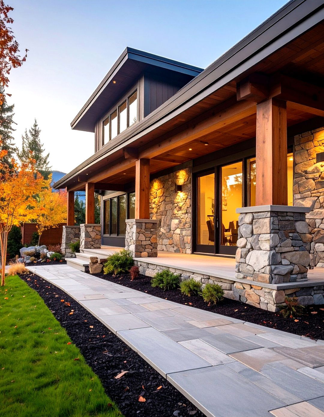 River Rock Cladding - 24 Types of Exterior House Stone