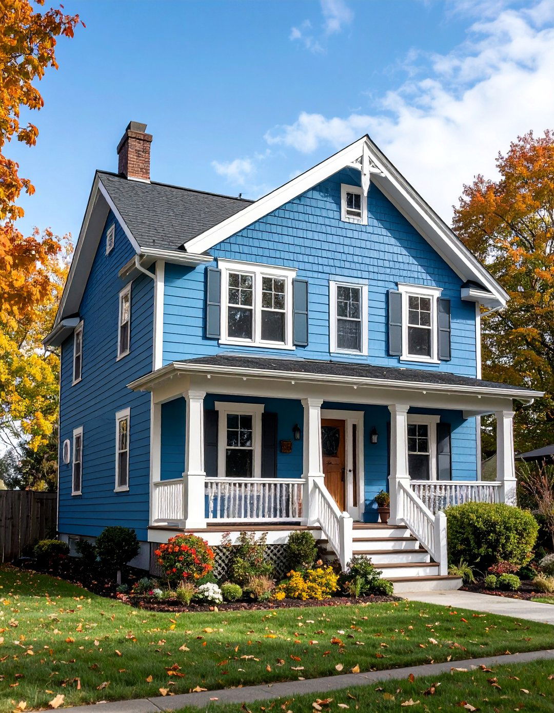 Robin Egg Blue Bungalow Beauty - 24 Blue House Siding With White Trim