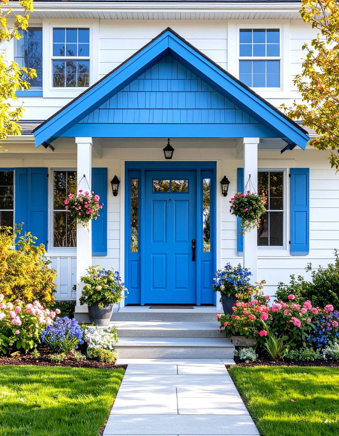 Robins Egg Blue Accents - 24 Blue Exterior House Colors