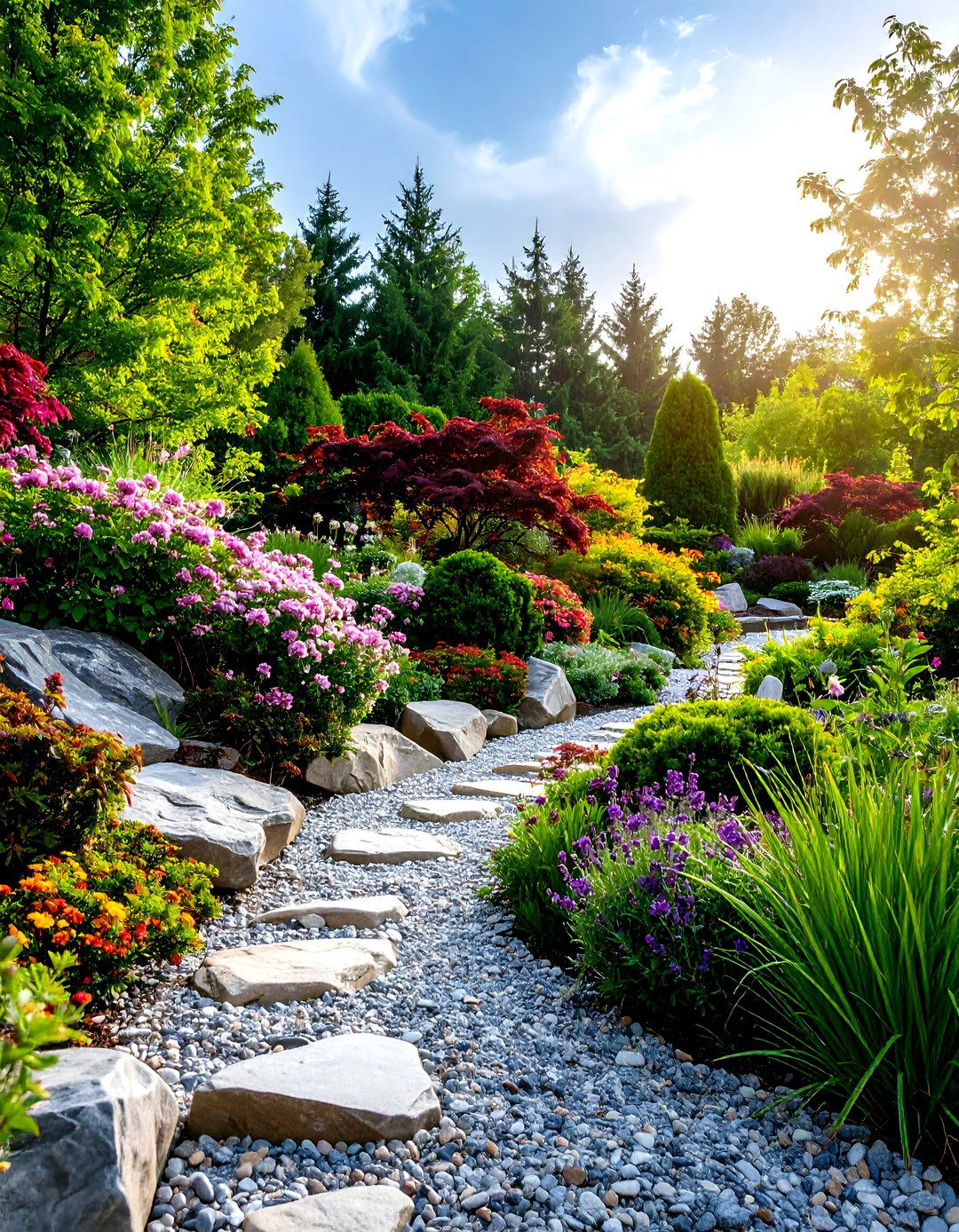 Rock Garden Alpine Flower Beds - 24 Flower Bed Ideas