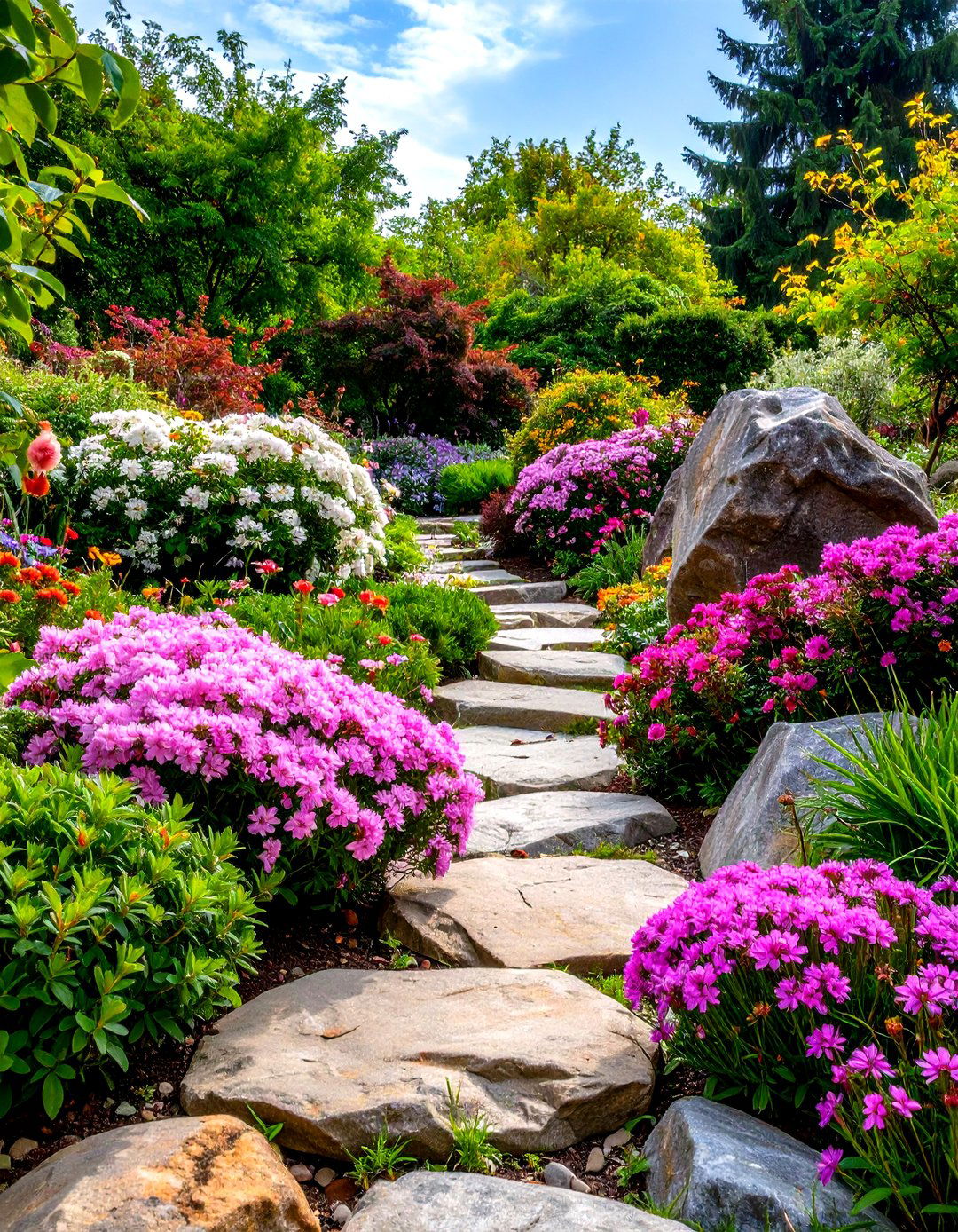 Rock Garden Alpine Flowers - 24 Flower Garden Ideas