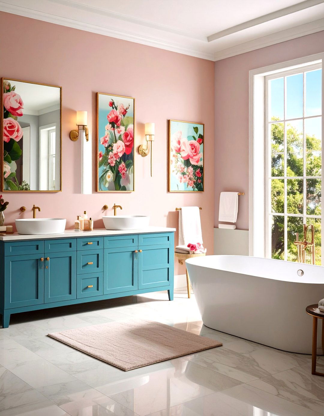 Romantic Art Gallery - 24 Romantic Bathroom Ideas