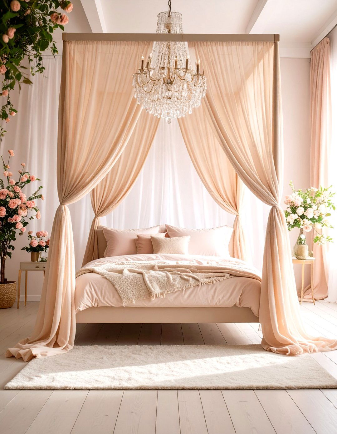 Romantic Canopy Dreams - 24 Primary Bedroom Ideas