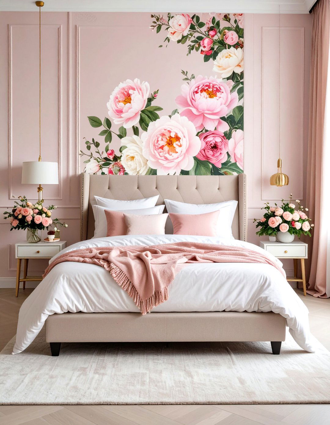 Romantic Floral Bedroom Wallpaper - 24 Bedroom Wallpaper Ideas
