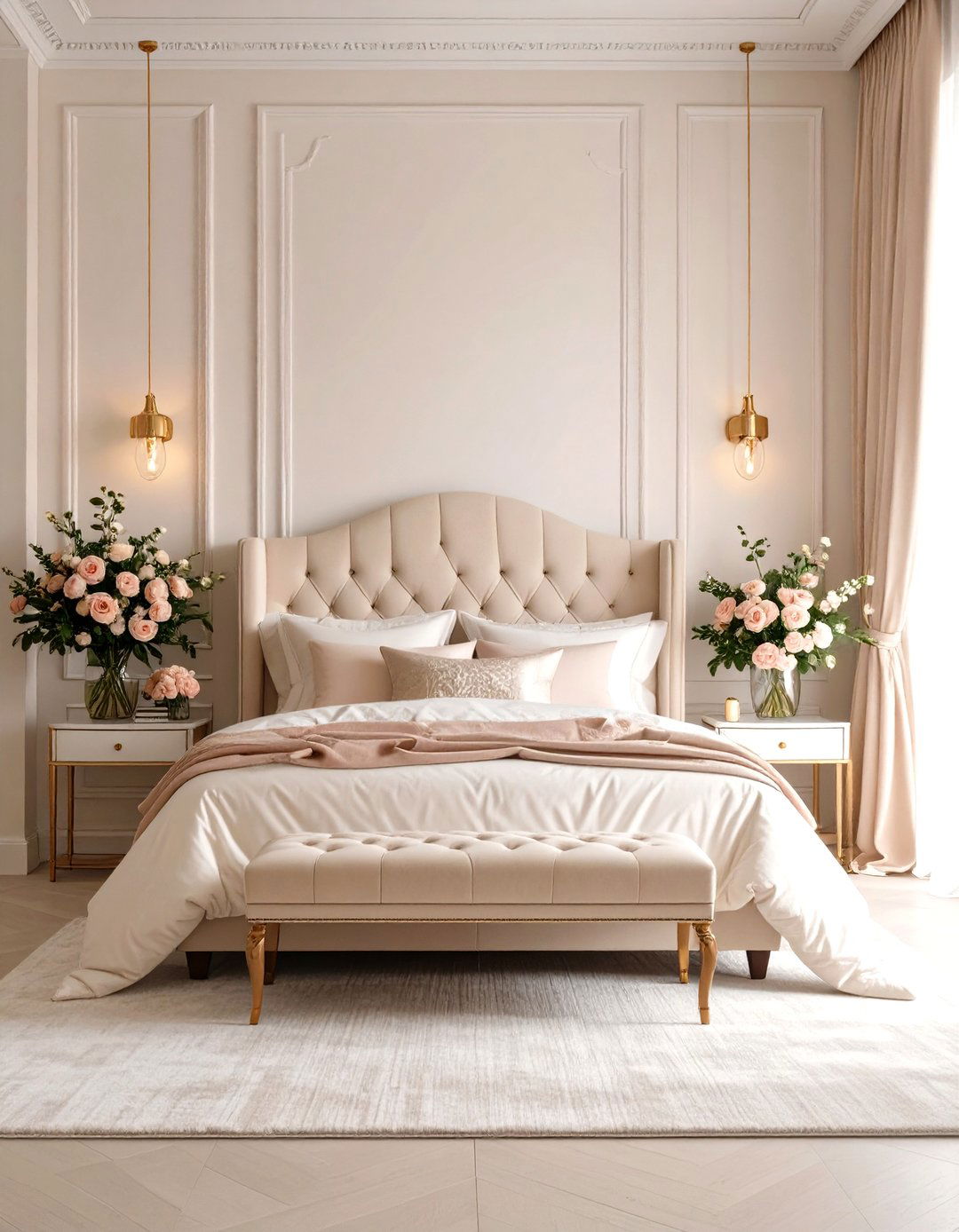 Romantic Neutral Bedroom - 24 Neutral Bedroom Ideas