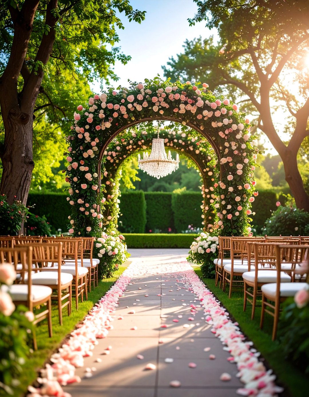 Romantic Rose Garden Spring Wedding - 24 Spring Wedding Ideas