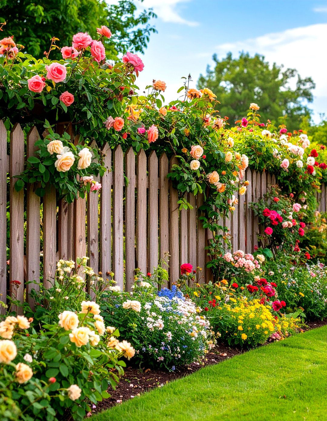 Romantic Rose Garden Themes - 24 Cottage Garden Ideas