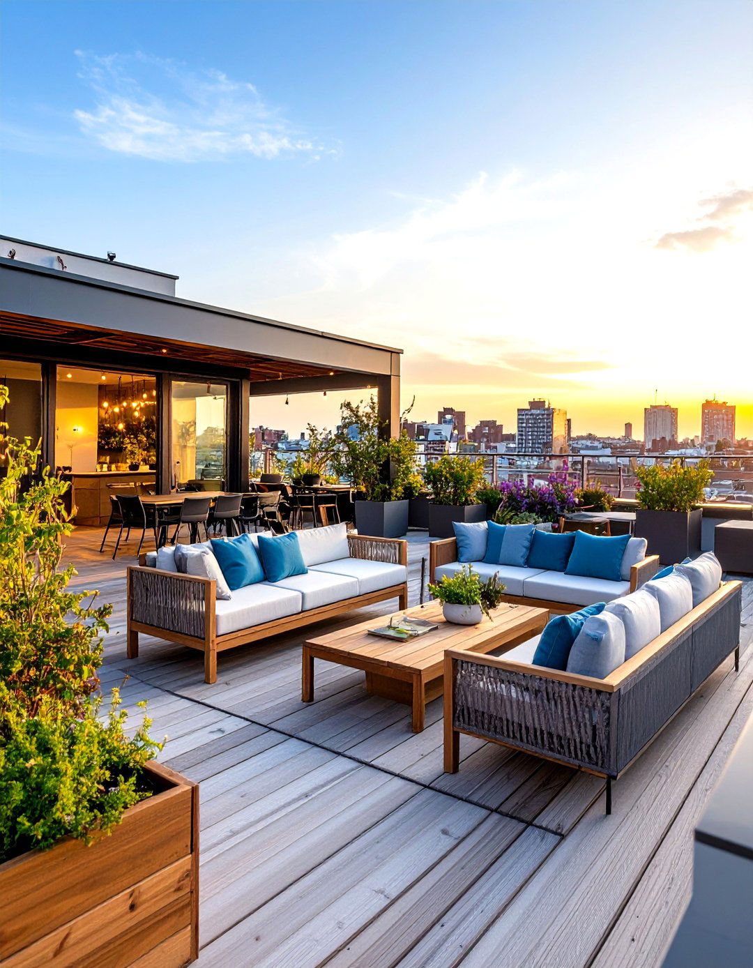 Rooftop Flexible Multi Use Space - 24 Residential Rooftop Design Ideas