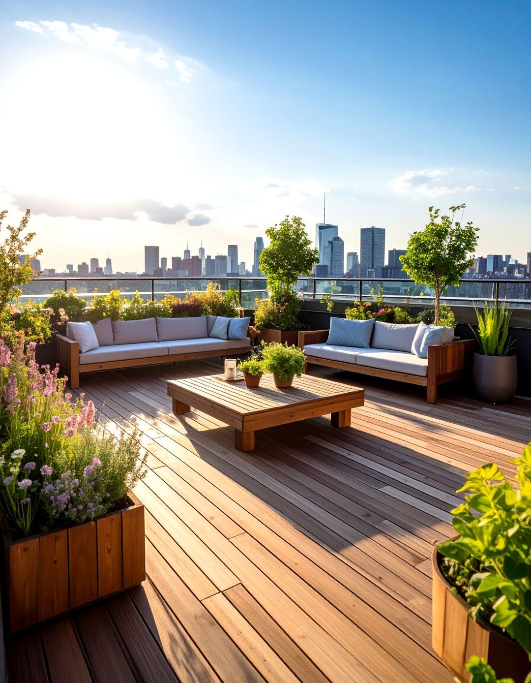 Rooftop Floating Deck Applications - 24 Floating Deck Ideas