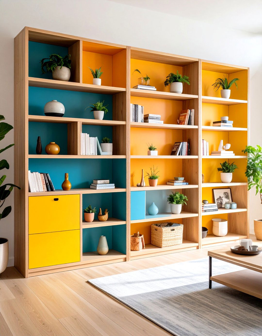 Room Divider Design - 24 Built-in Bookshelf Ideas