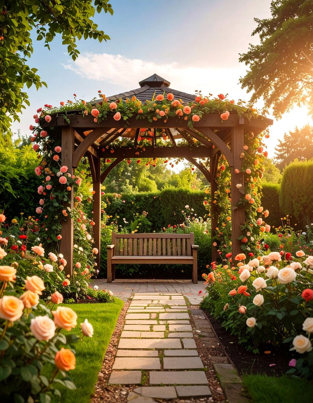 Rose Garden Memorial - 24 Memorial Garden Ideas