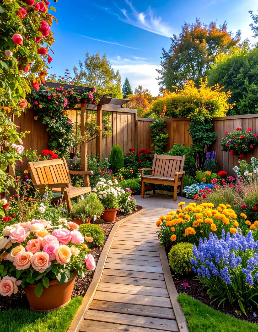 Rose Garden Seasonal Display Planning - 24 Rose Garden Ideas
