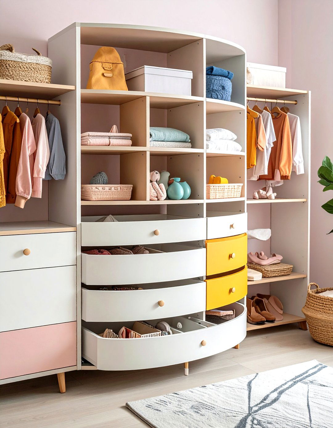 Rotating Carousel Display System - 24 Bra Storage Ideas