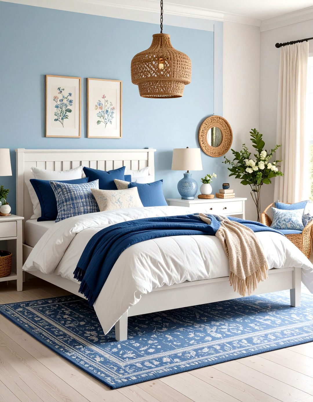 Royal Blue Cottage Bedroom - 24 Royal Blue Bedroom Ideas