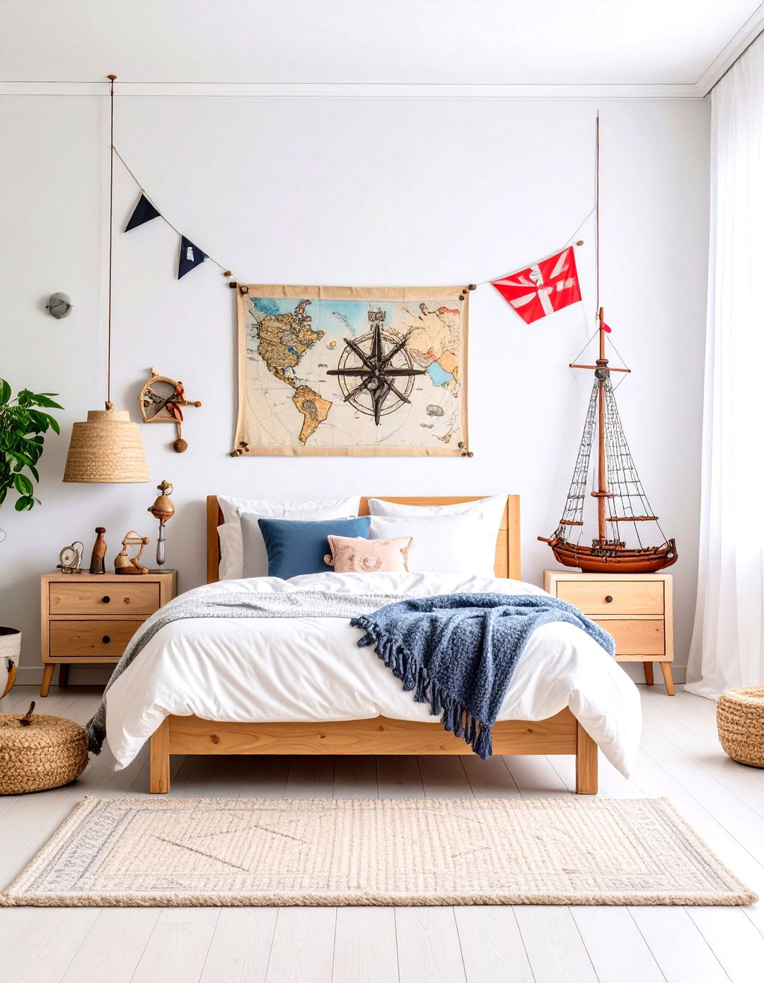 Royal Navy vs Pirates Battle Room - 24 Pirate-themed Bedroom Ideas