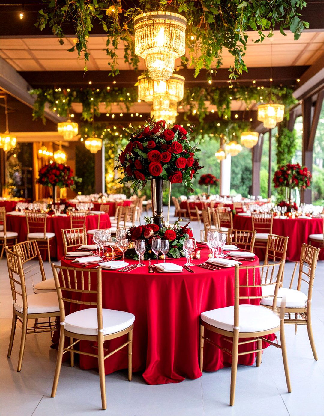 Ruby Red Jewel Toned Wedding - 24 Red Wedding Theme Ideas