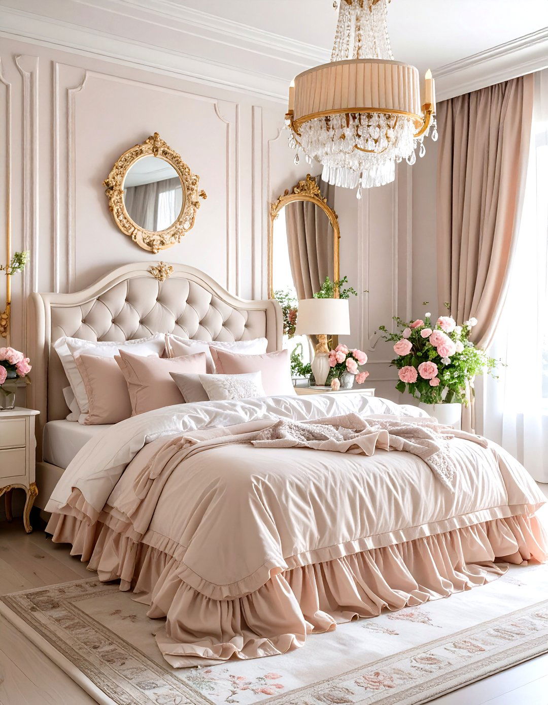 Ruffles and Romance - 24 Bedroom Decor Ideas