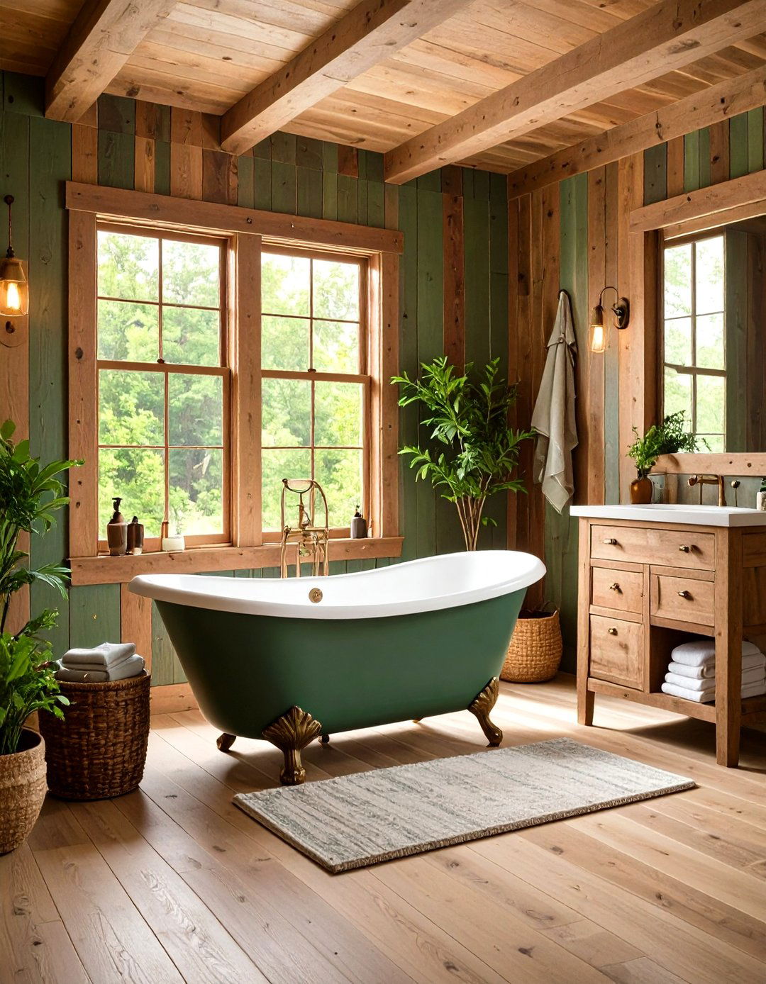Rustic Bathroom Retreat - 24 Vintage Decor Ideas