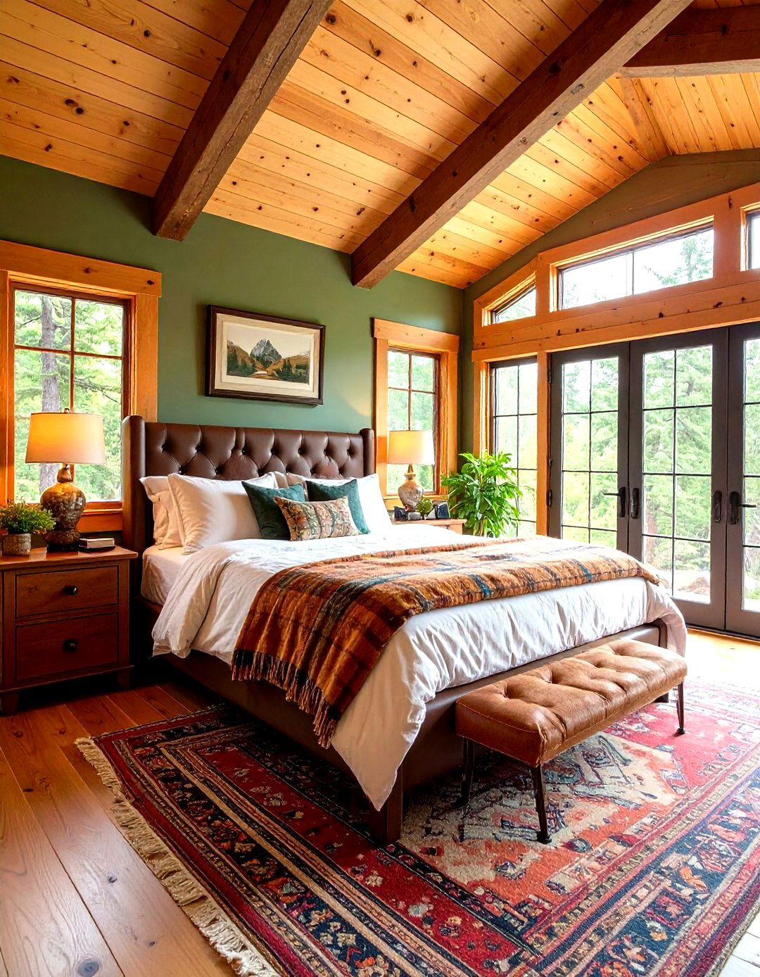 Rustic Cabin Bedroom Design - 24 Bedroom Interior Design Ideas