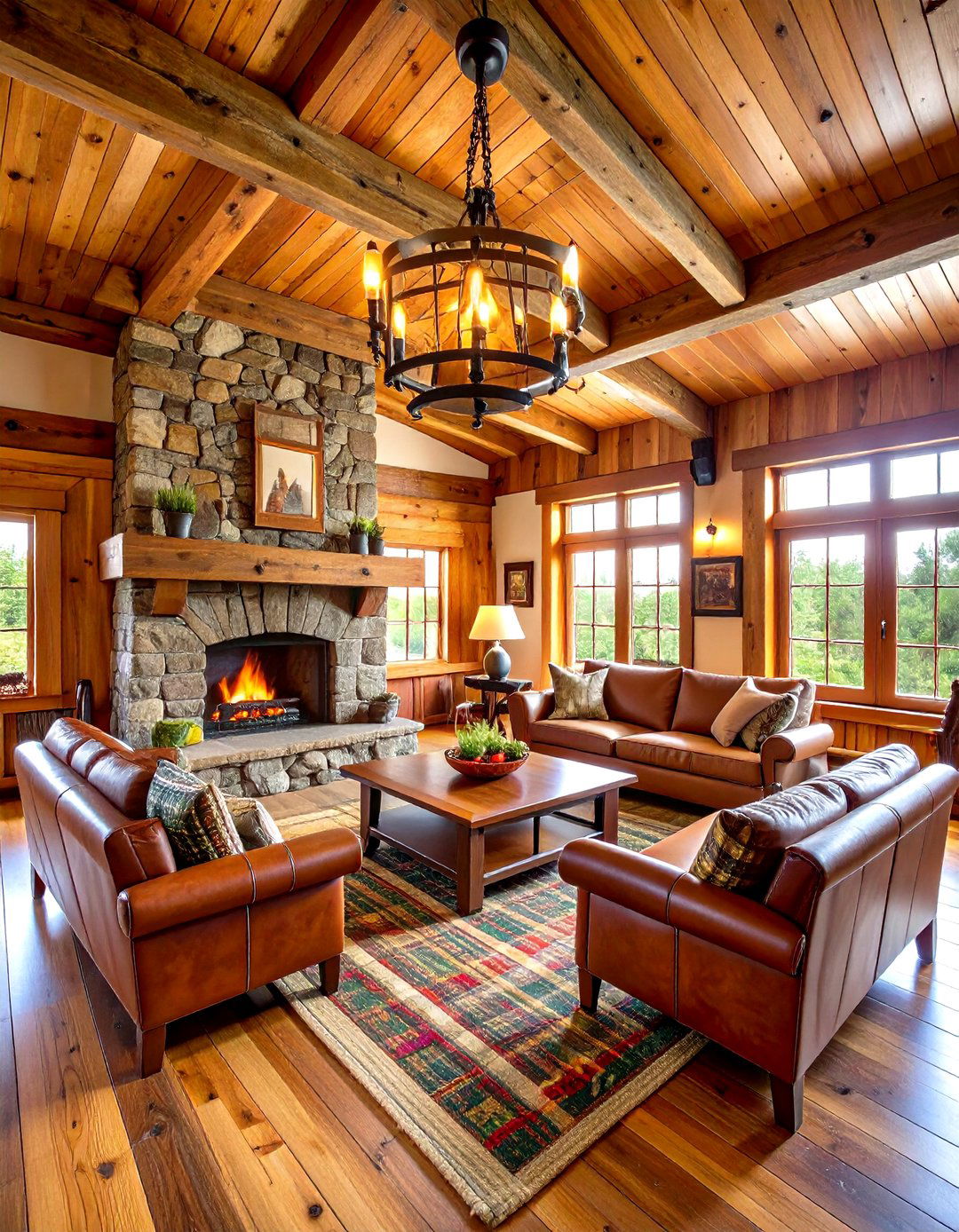 Rustic Cabin Lodge Man Cave Design - 24 Man Cave Ideas