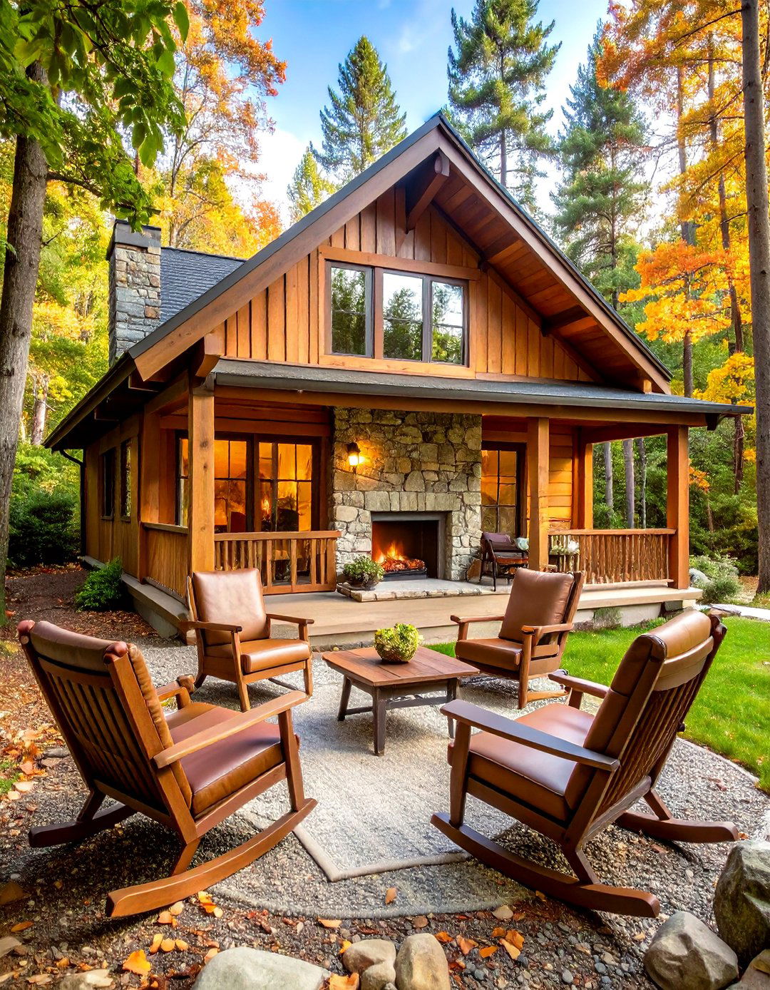 Rustic Cabin Retreat Style - 24 Guest House Ideas