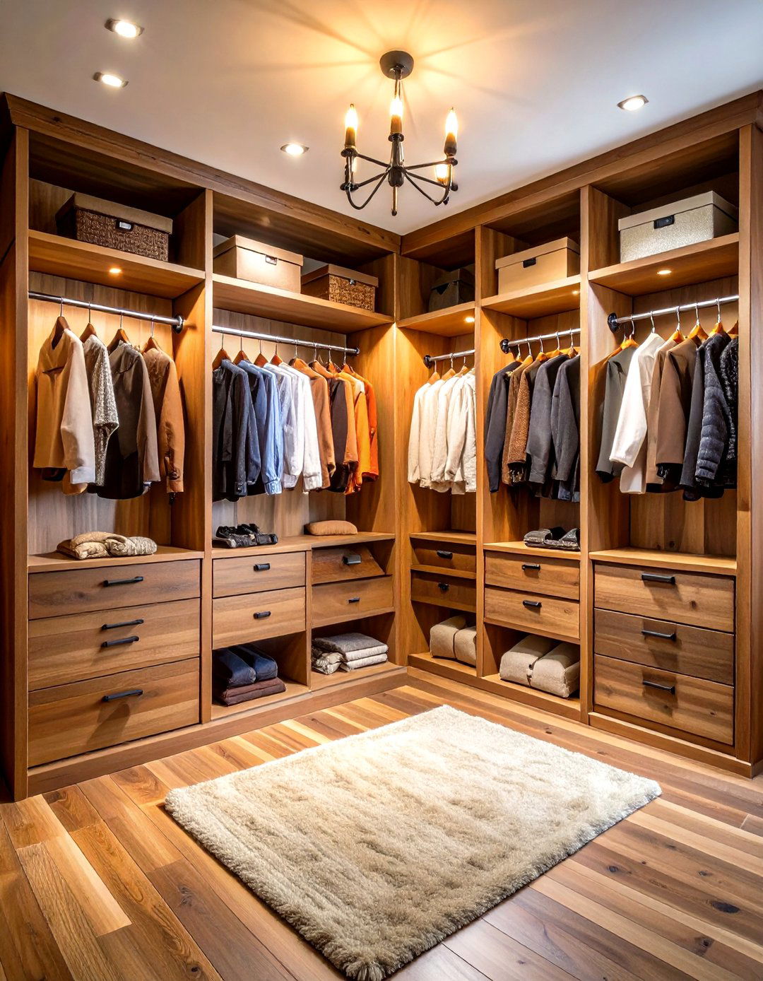 Rustic Cabin Style Cedar Closet - 24 Rustic Closet Ideas