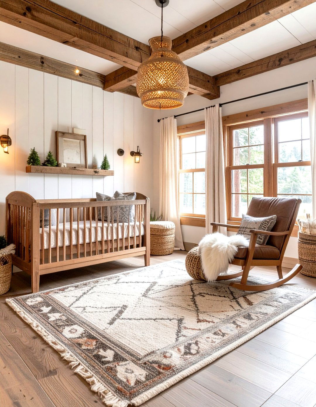 Rustic Cabin Woodland Nursery - 24 Woodland Nursery Ideas