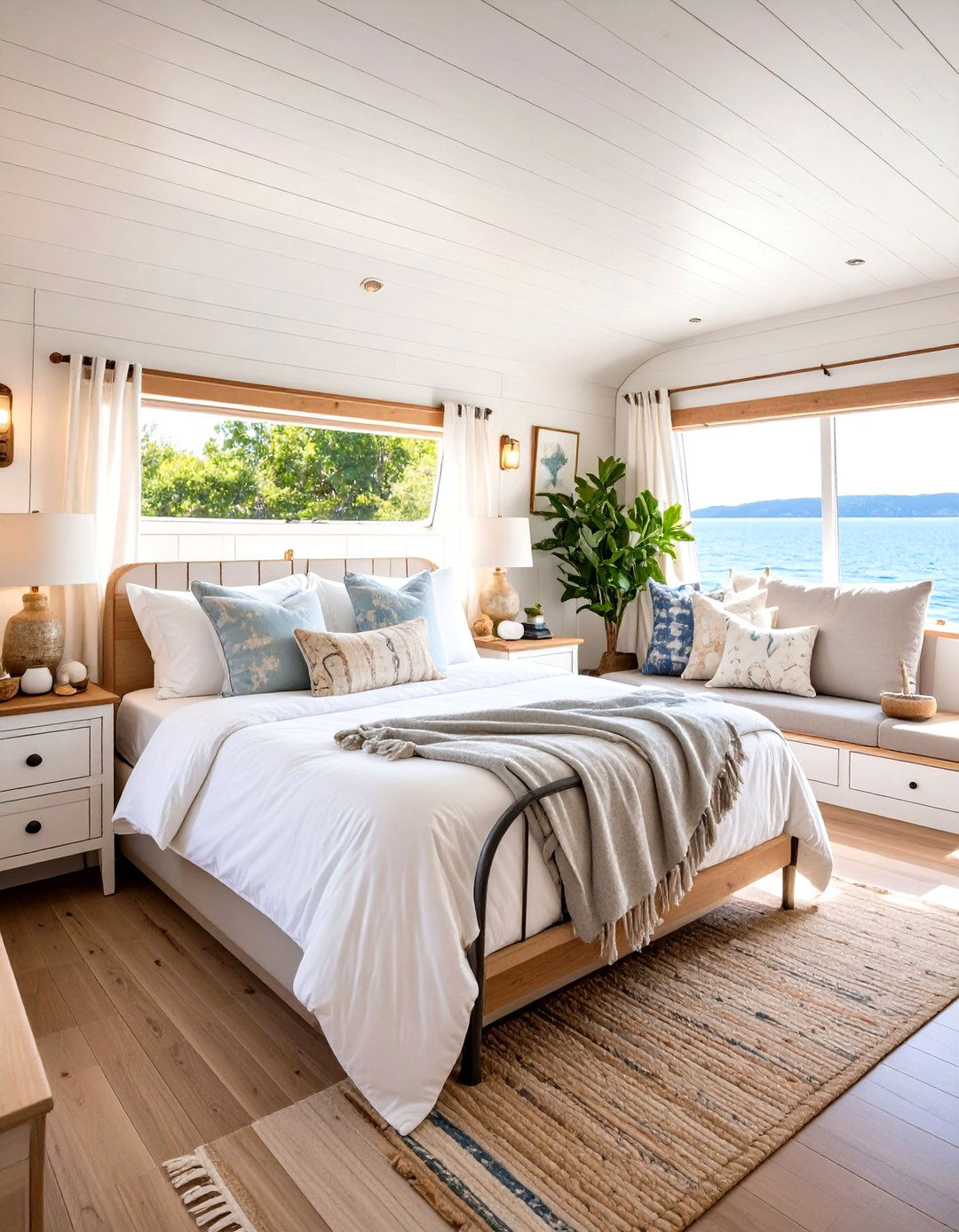 Rustic Coastal Cottage Bedroom - 24 yacht bedroom ideas