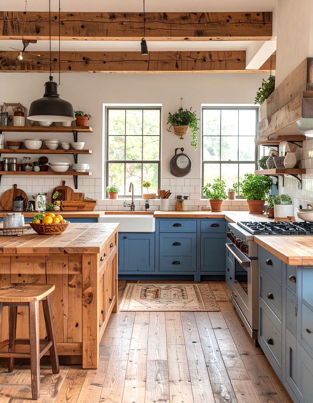 Rustic Country Kitchen - 24 Vintage Decor Ideas