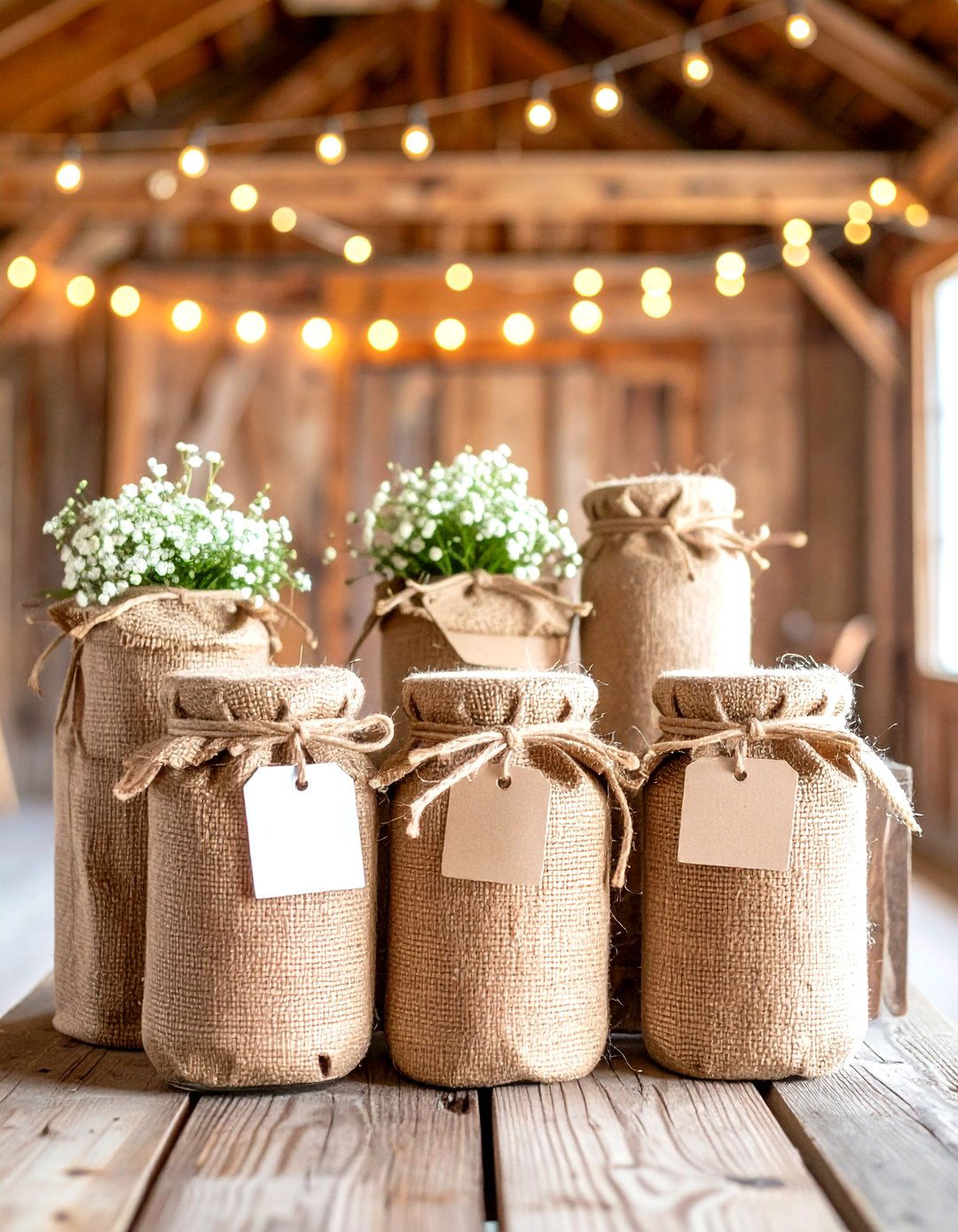 Rustic Country Wedding Koozies - 24 Wedding Koozie Ideas
