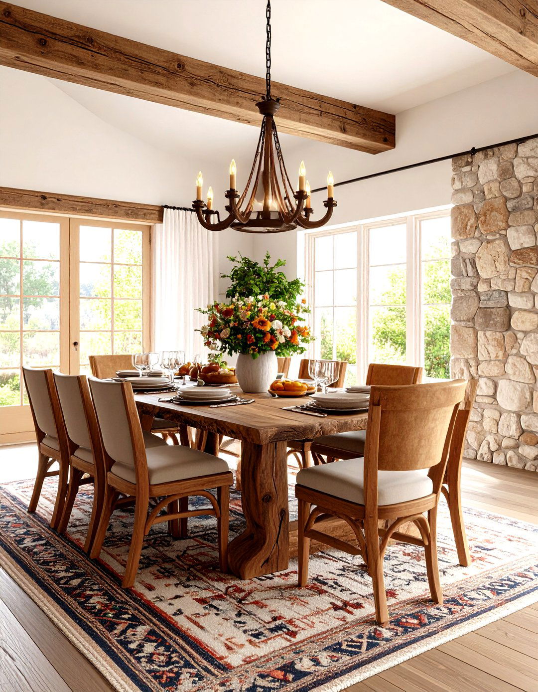 Rustic Eclectic Dining Room - 24 Eclectic Dining Room Ideas