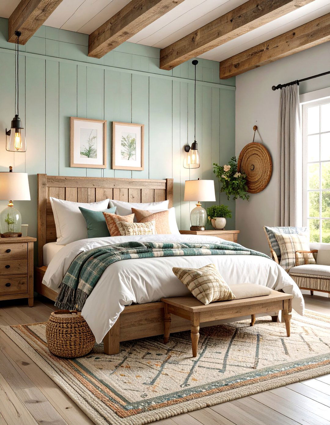 Rustic Farmhouse Bedroom - 24 Bedroom Design Ideas