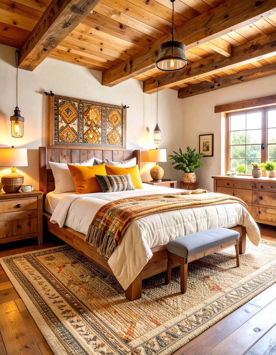 Rustic Farmhouse Cottage Bedroom Design - 24 Cottage Bedroom Ideas